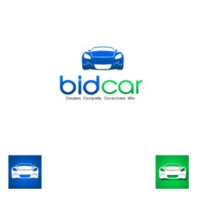 Logo Design Entry 1117432 submitted by BadGuys to the contest for BidCar run by davidtfts