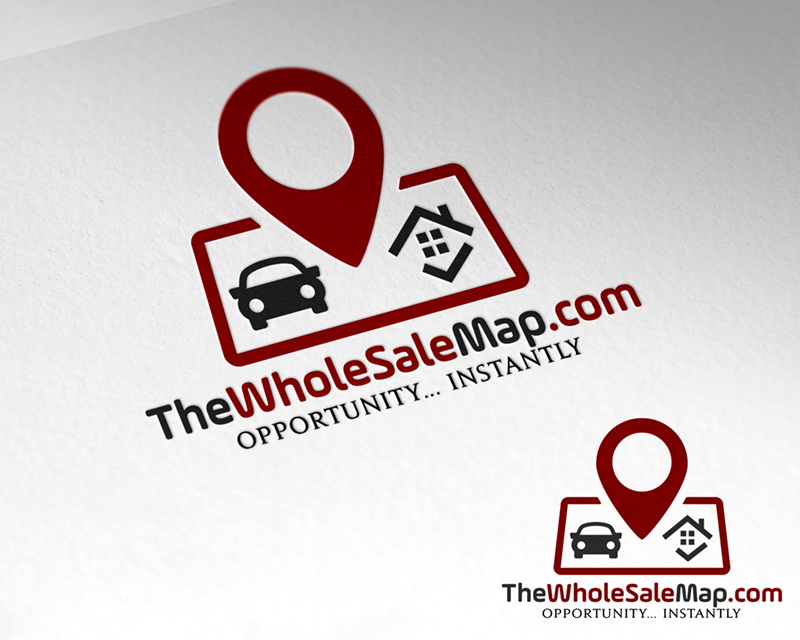 Logo Design entry 1117815 submitted by Naumovski to the Logo Design for TheWholeSaleMap.com run by davidtfts