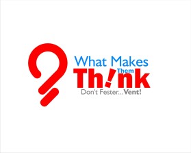 Logo Design entry 1119021 submitted by kembarloro to the Logo Design for What Makes Them Think run by bobson58