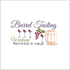 Logo Design entry 1119100 submitted by quimcey to the Logo Design for Barrel Tasting Weekend (Livermore Valley Wine Country) run by Chris