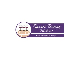 Logo Design entry 1119102 submitted by Jecha to the Logo Design for Barrel Tasting Weekend (Livermore Valley Wine Country) run by Chris