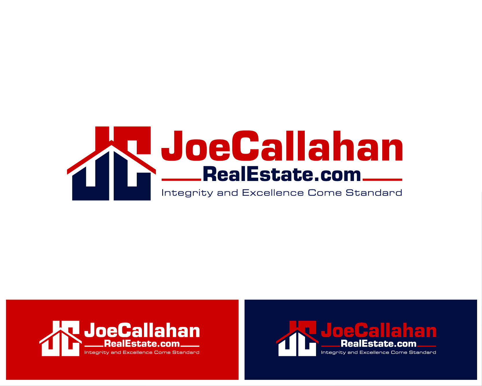 Logo Design entry 1119249 submitted by graphica to the Logo Design for JoeCallahanRealEstate.com run by Joeboomstud