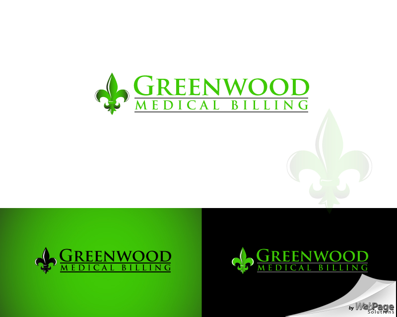 Logo Design entry 1119846 submitted by webpagesol to the Logo Design for Greenwood Medical Billing run by greenwoodmedical