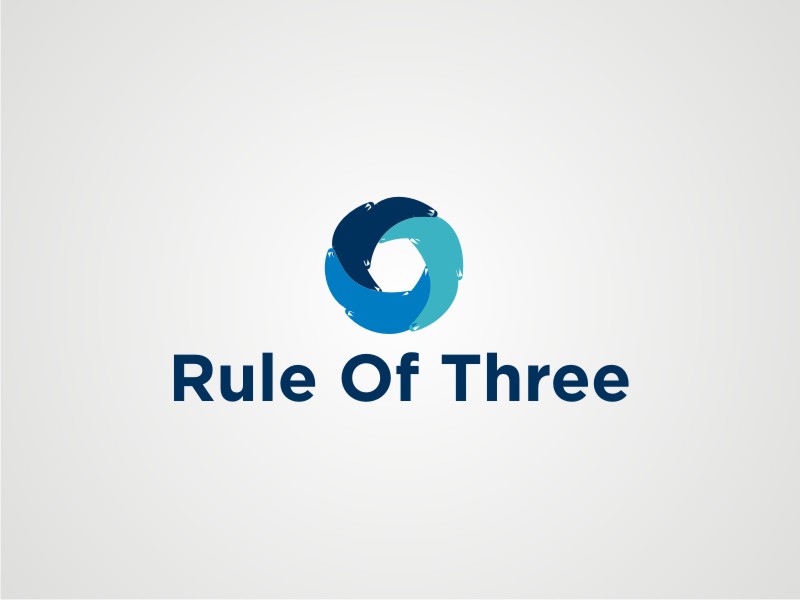 Logo Design entry 1120001 submitted by ubay to the Logo Design for Rule of Three run by bobson58