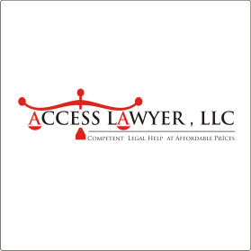 Logo Design entry 1121021 submitted by einaraees to the Logo Design for Access Lawyer, LLC run by macelor