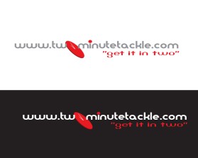 Logo Design entry 1121806 submitted by FactoryMinion to the Logo Design for www.twominutetackle.com run by samrootpro