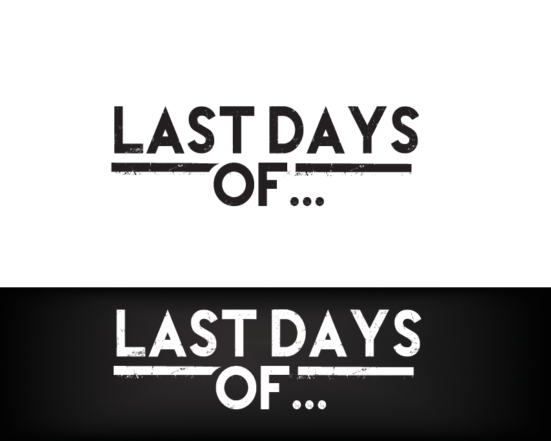 Logo Design entry 1122711 submitted by alex.projector to the Logo Design for Last Days Of... run by Danville