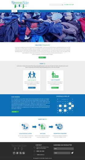 Web Design entry 1168394 submitted by thelogodesigns