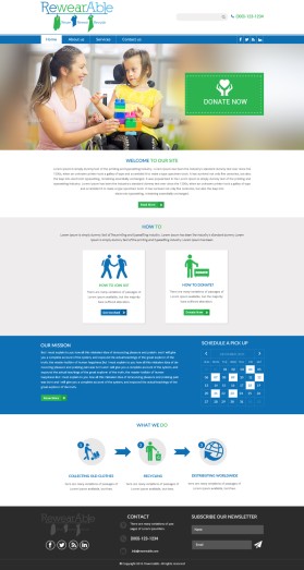 Web Design entry 1172176 submitted by thelogodesigns