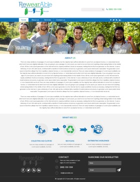 Web Design entry 1176059 submitted by thelogodesigns