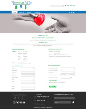 Web Design entry 1176062 submitted by thelogodesigns