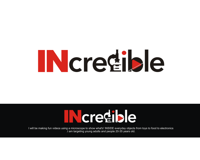 Logo Design entry 1123176 submitted by mznung to the Logo Design for INcredible run by mets1233