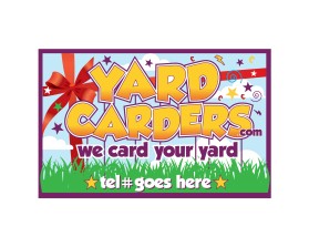 Logo Design entry 1123740 submitted by FactoryMinion to the Logo Design for www.yardcarders.com run by SWTMascot
