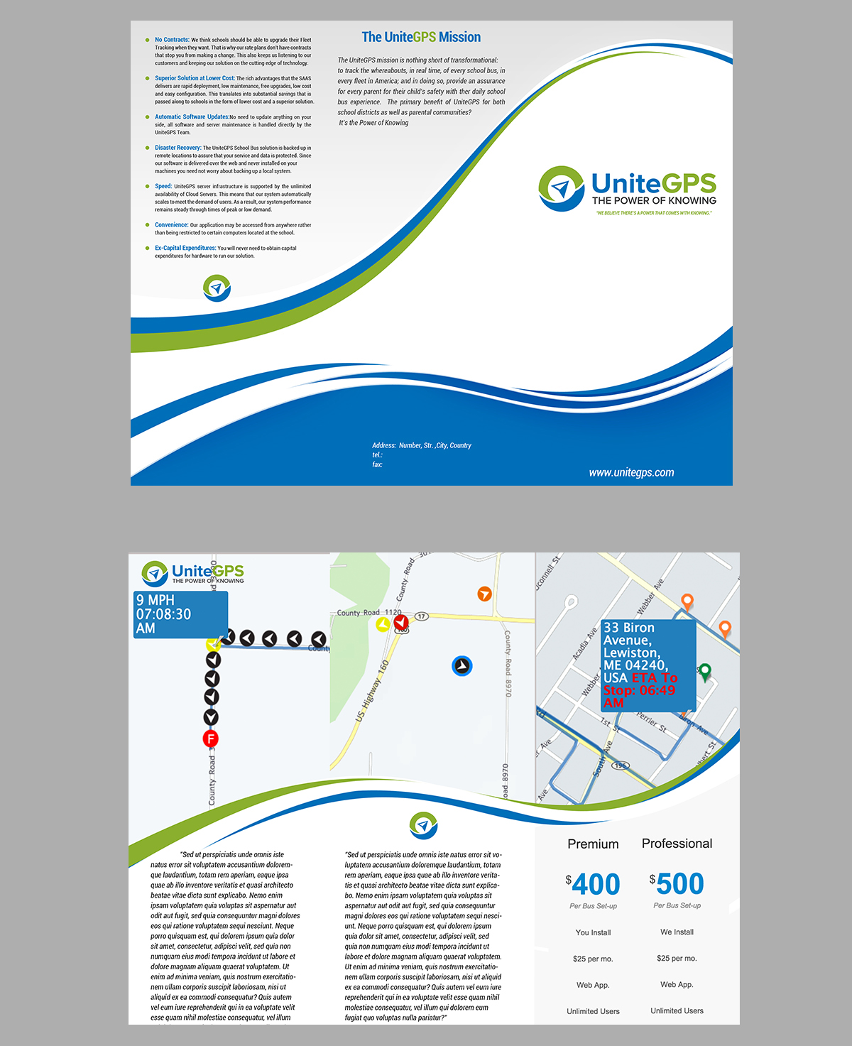 Brochure Design entry 1170262 submitted by jonny2quest