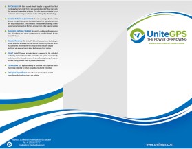 Brochure Design entry 1126033 submitted by jonny2quest to the Brochure Design for UniteGPS run by christopherbunnell