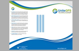 Brochure Design entry 1126035 submitted by logogenering to the Brochure Design for UniteGPS run by christopherbunnell