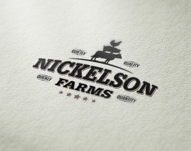 Logo Design Entry 1126374 submitted by AikOne to the contest for Nickelson Farms run by Nickfarms