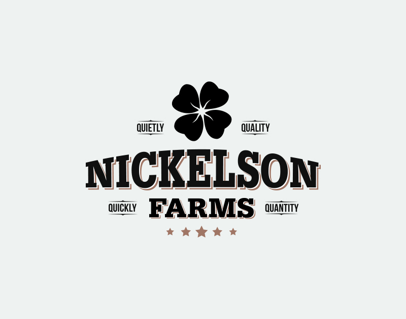 Logo Design entry 1126386 submitted by AikOne to the Logo Design for Nickelson Farms run by Nickfarms