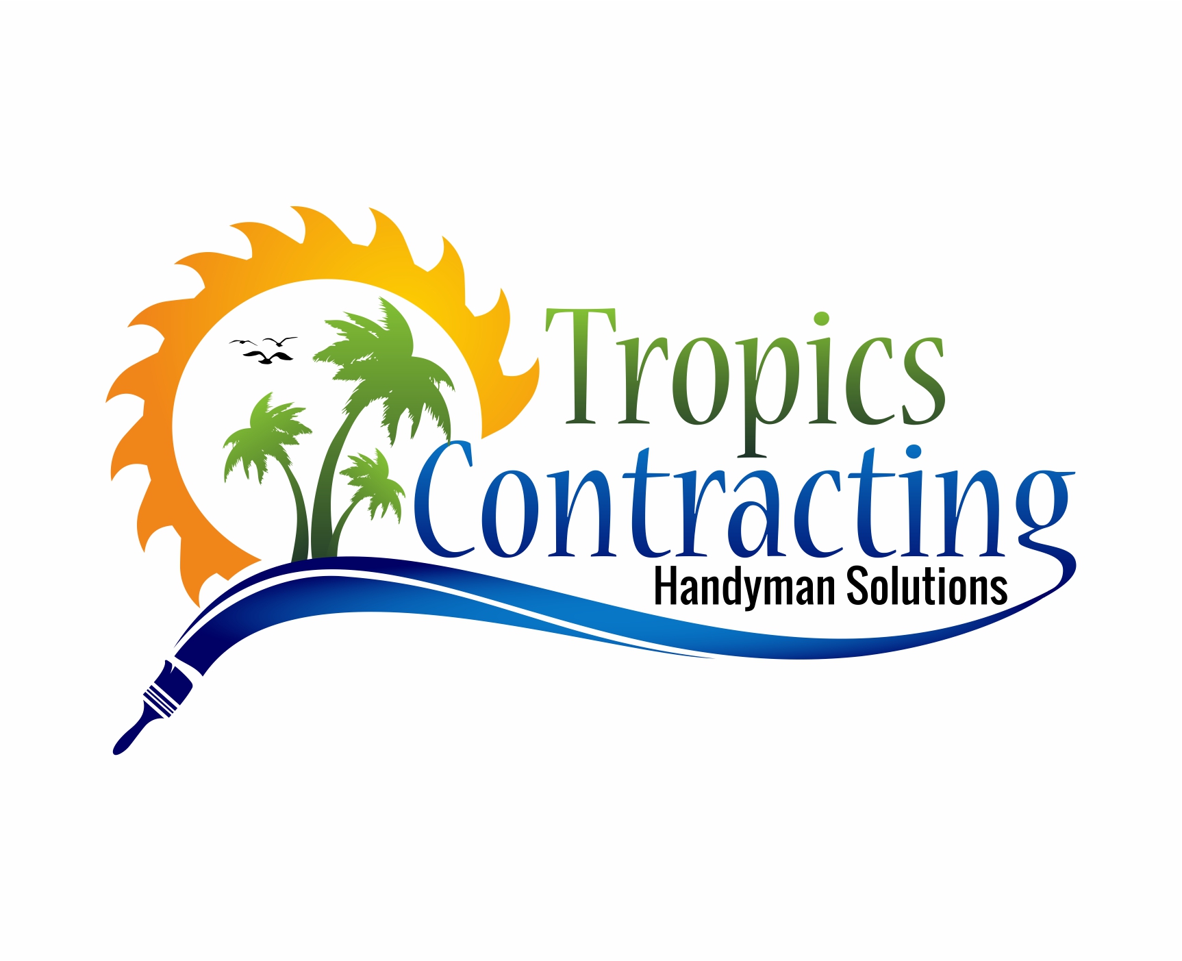 Logo Design entry 1127327 submitted by Sammy to the Logo Design for TROPICS CONTRACTING run by TOM PARISH