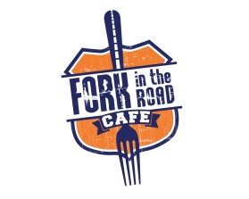 Logo Design entry 1129042 submitted by wakaranaiwakaranai to the Logo Design for Fork in the Road Cafe run by ltona114