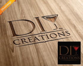 Logo Design entry 1129713 submitted by glowdesign to the Logo Design for DIY Creations run by Diycreations
