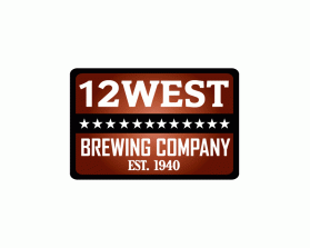 Logo Design entry 1130350 submitted by Yurie to the Logo Design for 12 West Brewing Company run by procooper