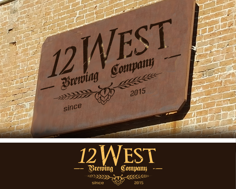 Logo Design entry 1130483 submitted by Varg Designs to the Logo Design for 12 West Brewing Company run by procooper
