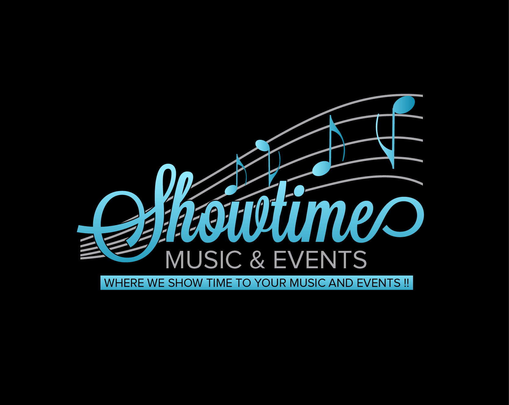 Logo Design entry 1131060 submitted by Happy365 to the Logo Design for Showtime Music & Events run by Showtimemusic
