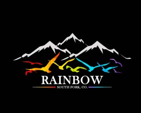 Logo Design entry 1131099 submitted by greycrow to the Logo Design for Rainbow South Fork, Co run by howardf
