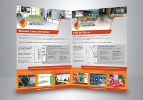 A similar Brochure Design submitted by smarttaste to the Brochure Design contest for HangarG by hangargllc