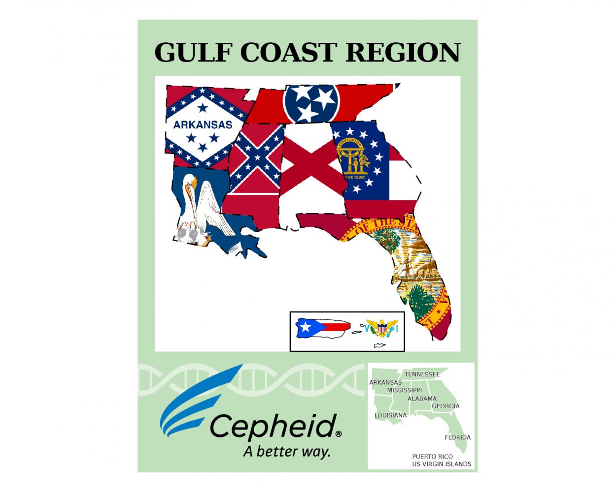 Graphic Design entry 1132065 submitted by Quan to the Graphic Design for Cepheid - Gulf Coast Region run by jeremy.guillette@cepheid.com