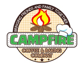 Logo Design entry 1132400 submitted by quimcey to the Logo Design for CampFire Coffee Shop / Campfire Cookie & Baking Company  run by PAULLANZ