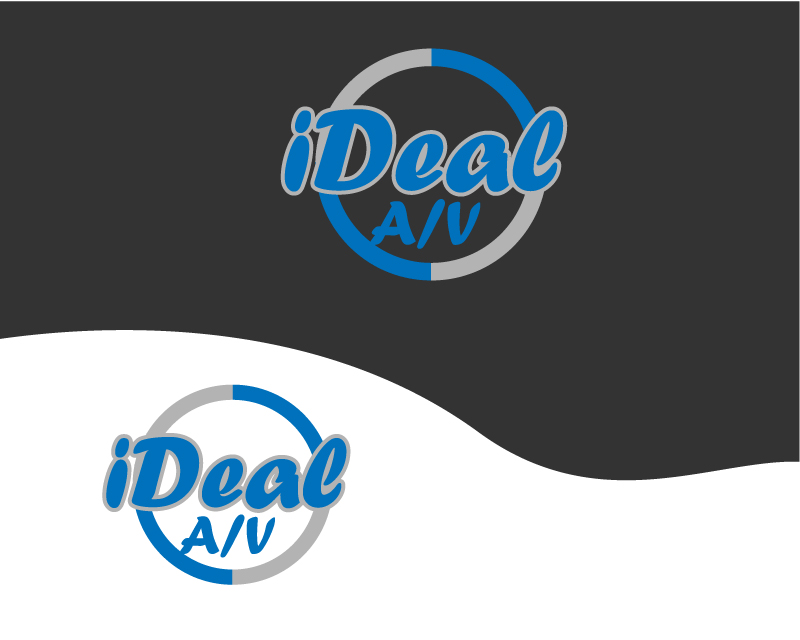 Logo Design entry 1132608 submitted by stupidboy143 to the Logo Design for iDeal Audio/Visual run by Jbellino549