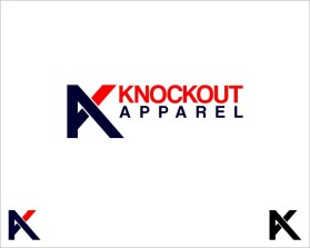 Logo Design entry 1132631 submitted by Anmdesigner to the Logo Design for Knockout Apparel run by Team Parrella