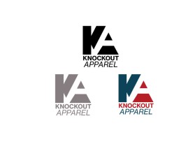 Logo Design entry 1132633 submitted by phonic to the Logo Design for Knockout Apparel run by Team Parrella