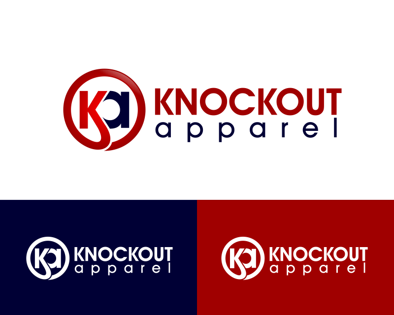 Logo Design entry 1132694 submitted by marsell to the Logo Design for Knockout Apparel run by Team Parrella