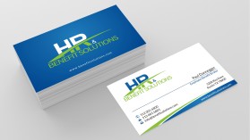 Business Card & Stationery Design Entry 1134110 submitted by skyford412 to the contest for HR & Benefit Solutions run by pdannegger