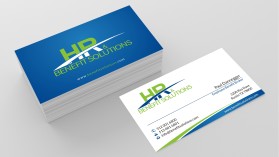 Business Card & Stationery Design entry 1134134 submitted by skyford412 to the Business Card & Stationery Design for HR & Benefit Solutions run by pdannegger
