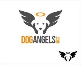 Logo Design entry 1135130 submitted by room168 to the Logo Design for DogAngels.com run by mobile