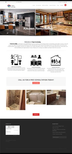 Web Design entry 1179296 submitted by Designersink