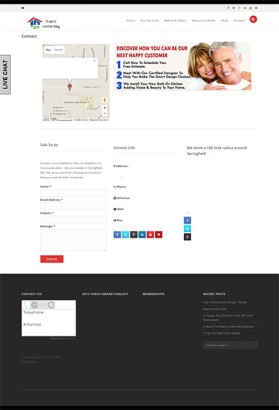 Web Design entry 1180511 submitted by Designersink