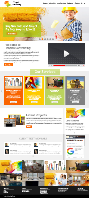 Web Design entry 1180773 submitted by roc