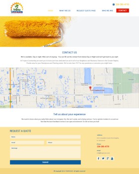 Web Design entry 1184027 submitted by thelogodesigns