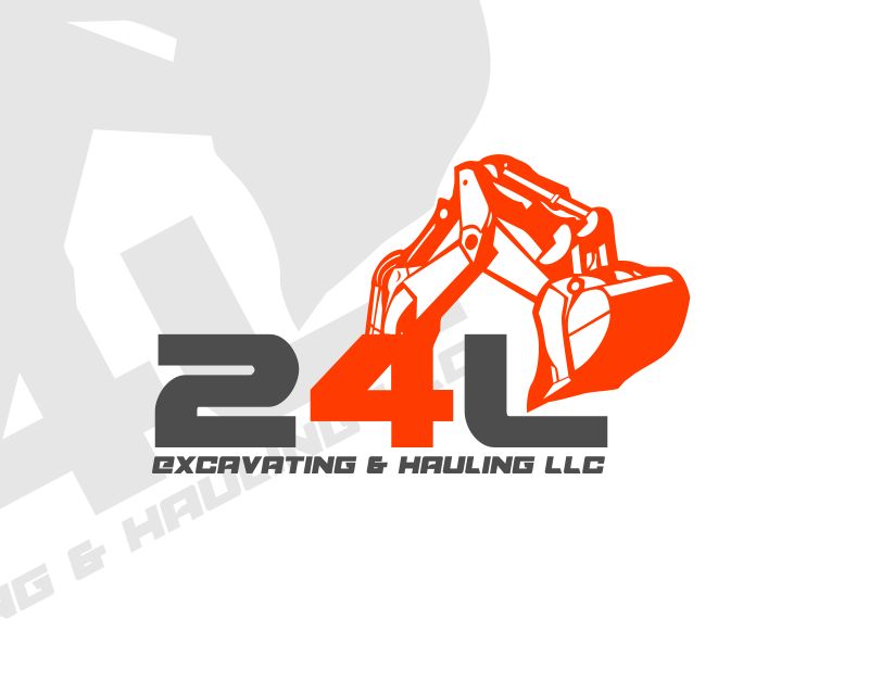 Logo Design entry 1136423 submitted by monstersox to the Logo Design for 24L Excavating & Hauling LLC. run by chrisb