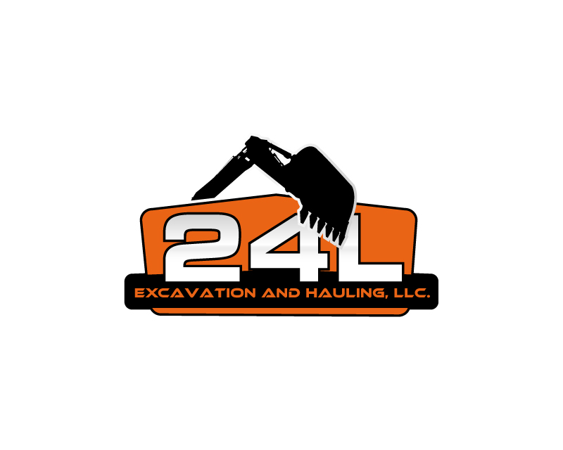 Logo Design entry 1136475 submitted by rSo to the Logo Design for 24L Excavating & Hauling LLC. run by chrisb