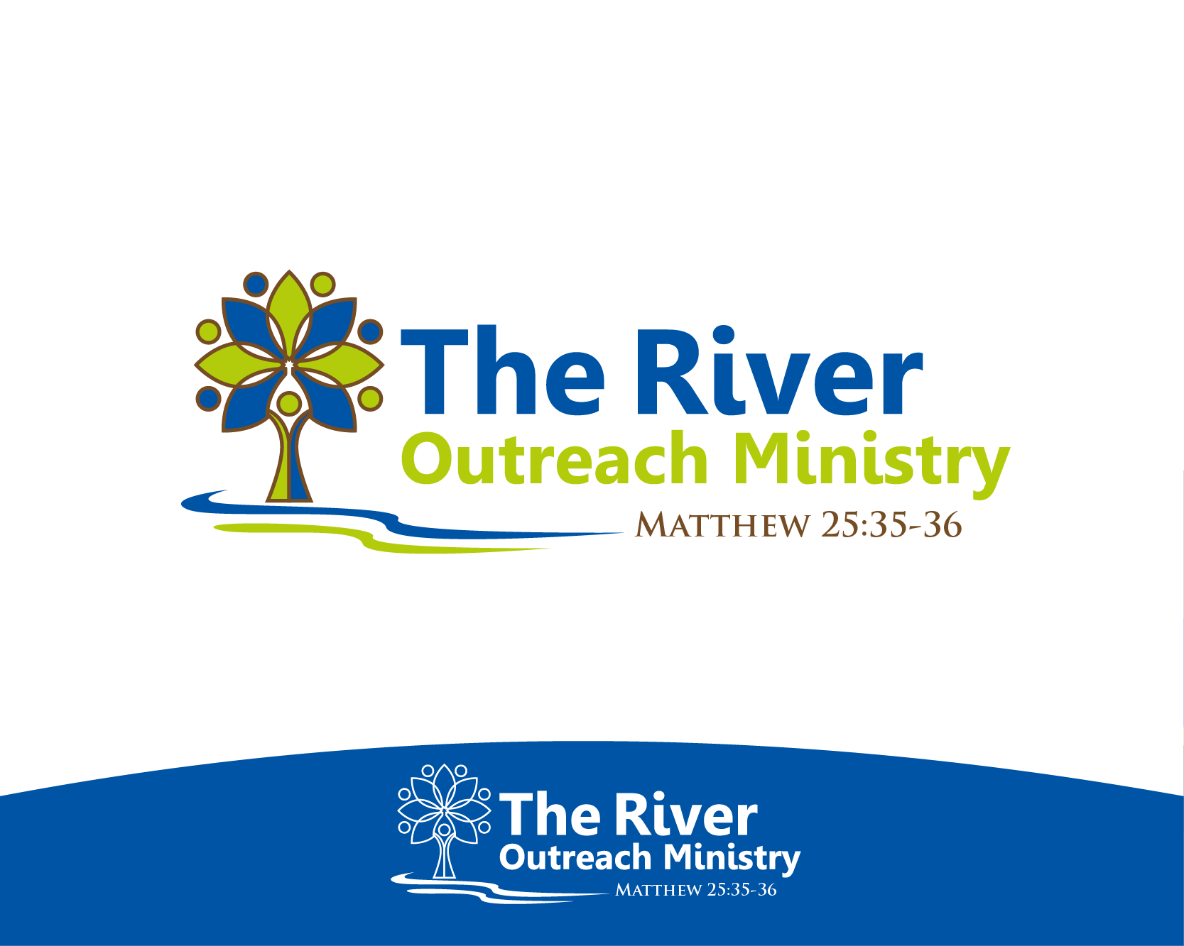 Logo Design entry 1135930 submitted by cclia to the Logo Design for The River Outreach Ministry run by Wahlverine