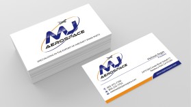 Business Card & Stationery Design Entry 1181873 submitted by skyford412 to the contest for MJ Aerospace run by mjaerospace