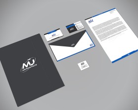 Business Card & Stationery Design Entry 1138641 submitted by Anmdesigner to the contest for MJ Aerospace run by mjaerospace