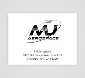 Business Card & Stationery Design entry 1138657 submitted by skyford412 to the Business Card & Stationery Design for MJ Aerospace run by mjaerospace