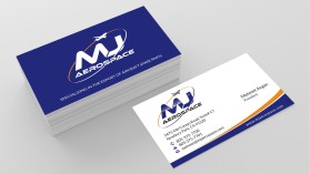 Business Card & Stationery Design entry 1138665 submitted by skyford412 to the Business Card & Stationery Design for MJ Aerospace run by mjaerospace
